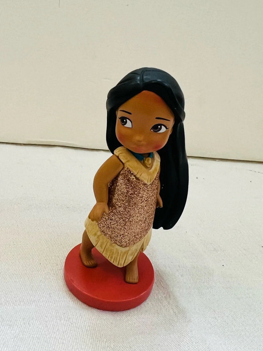 Disney Collection Princess Mini Dolls Set of 4 Belle Pocahontas Ariel Rapunzel
